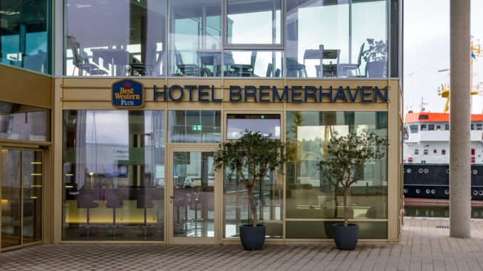 Eingang Best Western Hotel Bremerhaven