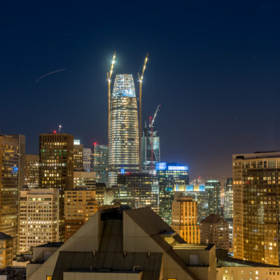 Salesforce Tower in San Francisco im Bau