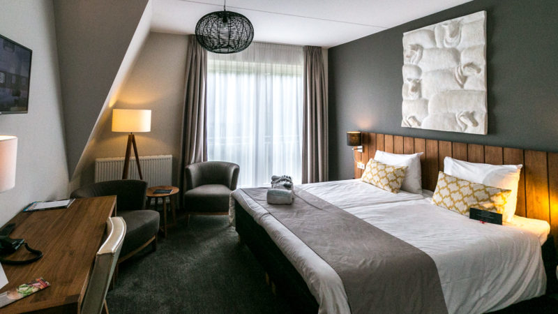Blick ins Zimmer im Hotel Texel