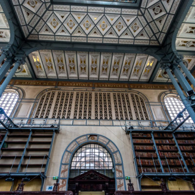 Im Inneren der Bibliothèque Schœlcher in Fort-de-France