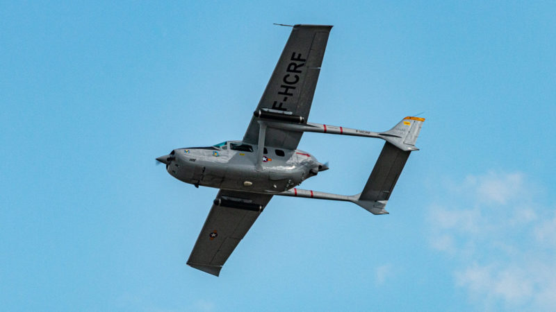 Cessna 337 "Super Skymaster" auf der Air Legend 2019 in Melun-Villaroche